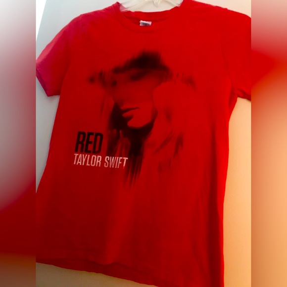 Taylor Swift Tops - Taylor Swift Red Tee